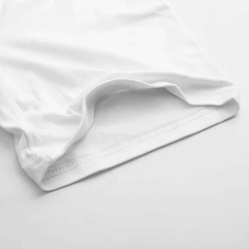 2025 Minimalist Office T-Shirt Men's Premium Pima Cotton Slim Fit Wrinkle-Resistant Business Casual Layering Base