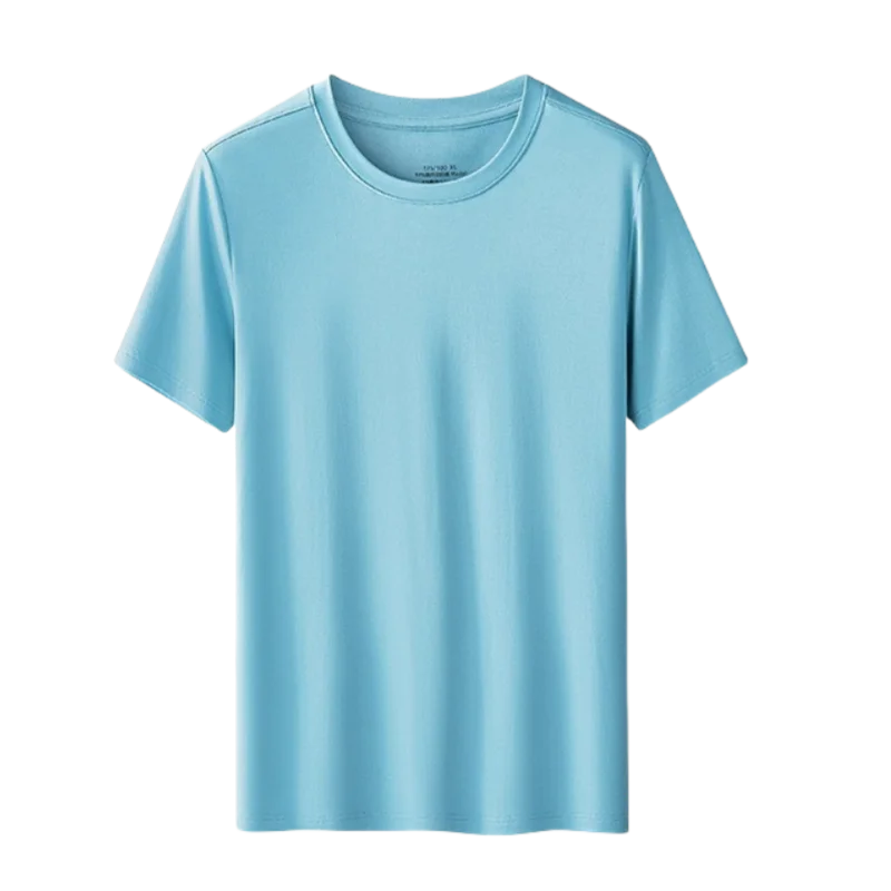 94% Modal 6% Spandex Summer Short Sleeve T-shirt Men Crew Neck Solid Color Casual Underwear Brand High Quality Mens Clothing New